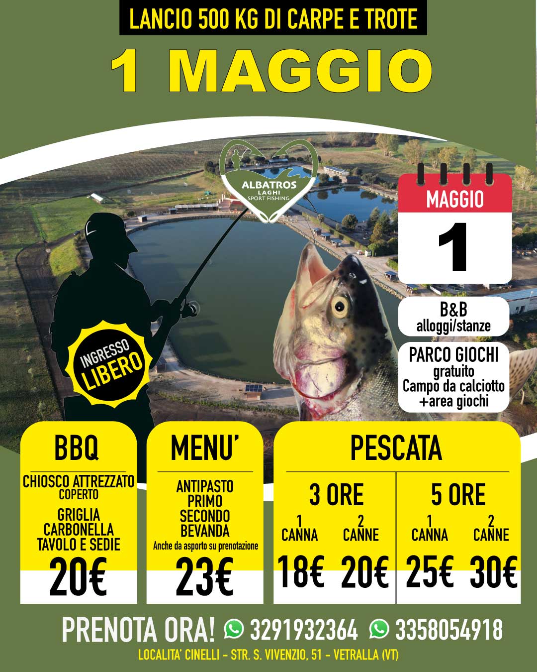 Laghi Albatros - 1 maggio