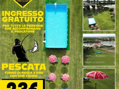 Una giornata perfetta al Lago Albatros: Pesca e divertimento per tutti!