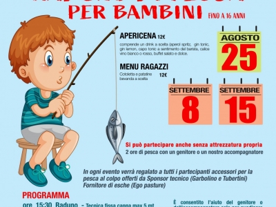 Raduno di Pesca per Bambini ai Laghi Albatros - Viterbo 