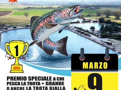 LANCIO 200 KG DI TROTE  Domenica 9 Marzo