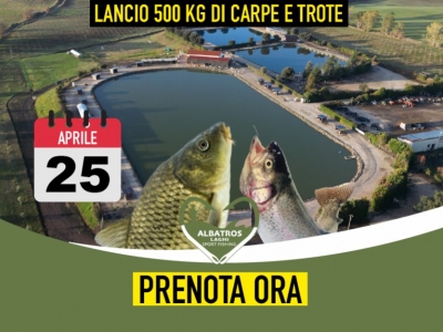 Il 25 Aprile vi aspettiamo ai Laghi di Albatros per una giornata indimenticabile