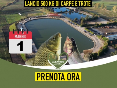 1 Maggio = 500 KG DI ADRENALINA ai Laghi Albatros!